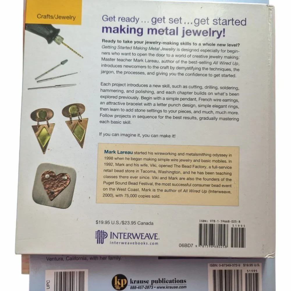 Jewelry Crafting Hard Cover Books Three Pack